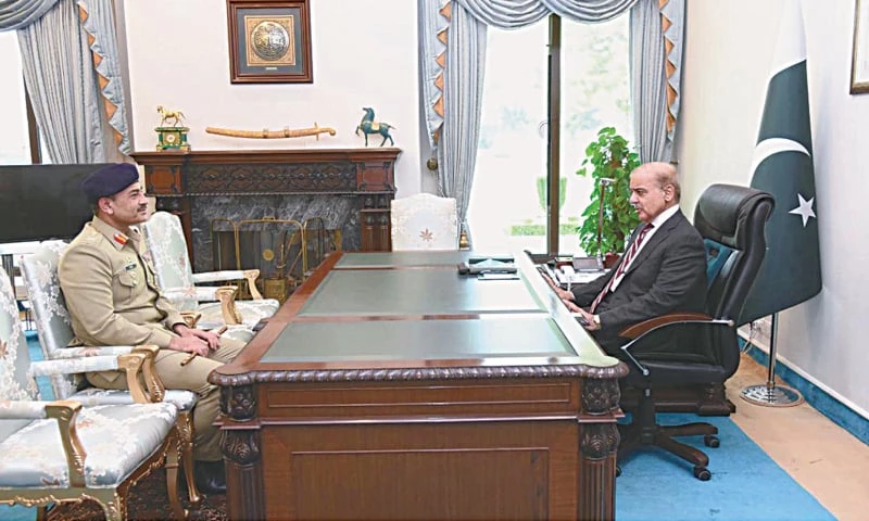 PM Shehbaz, Army Cheif holds meeting on economic, security issues