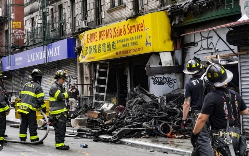 Four dead after latest New York e-bike fire