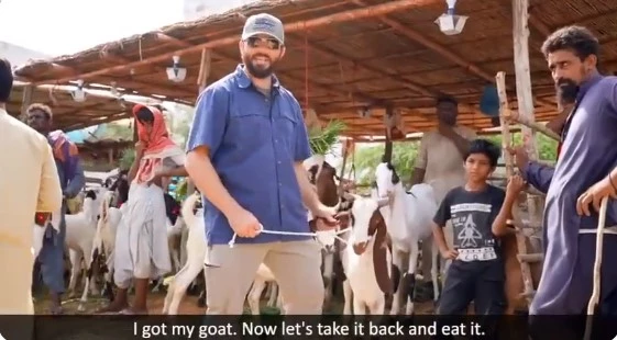 Goat slaughtered in US Consulate Karachi on Eid