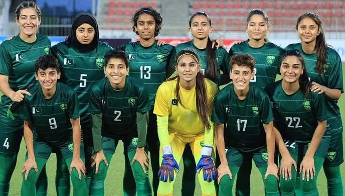 Pakistan women’s football team to play friendly matches against Singapore next month