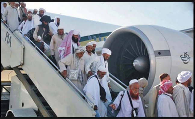 Return of Hajis begins with first flight landing at Islamabad Airport