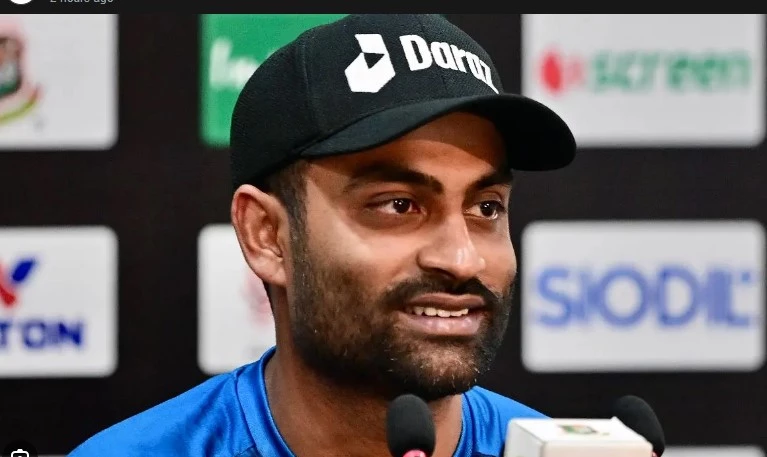 Bangladesh's Tamim announces shock retirement from international cricket