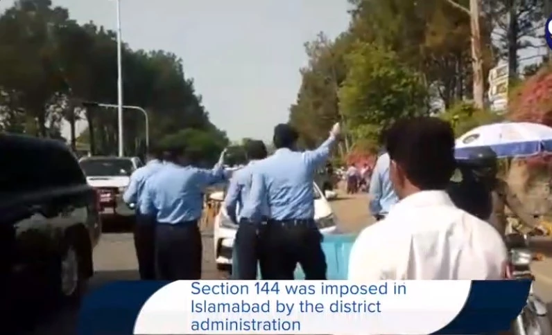 No Gathering Allowed: Section 144 imposed in Islamabad