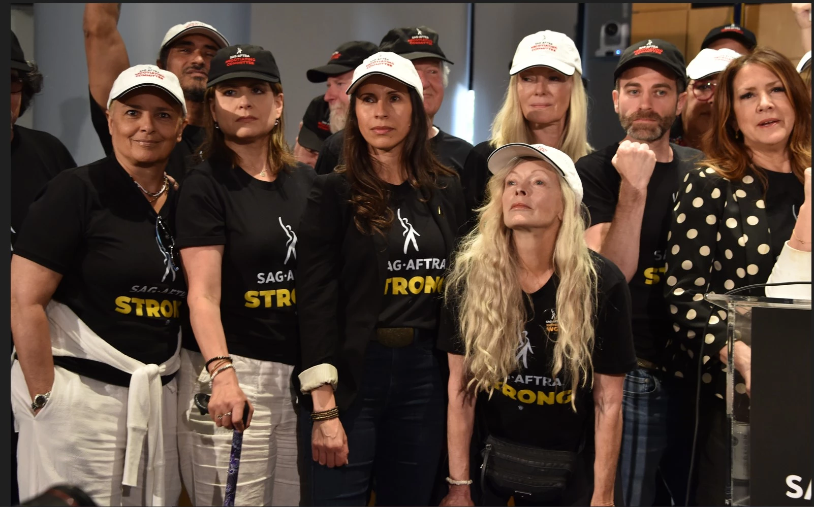 Hollywood shuts down as actors go on strike
