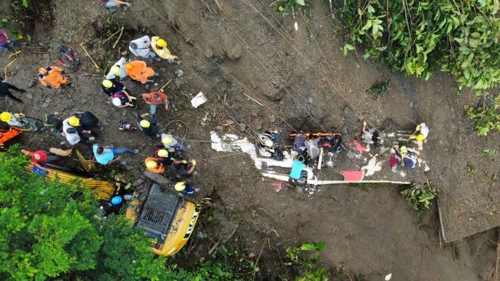 Landslide in Colombia kills at least eight