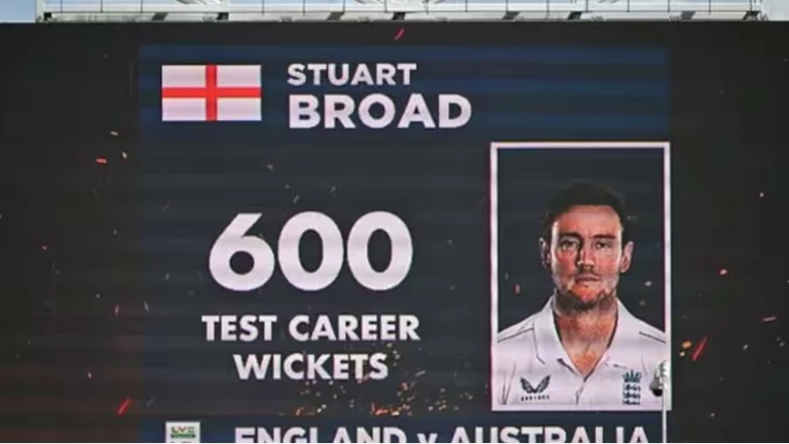 England's Broad joins 600 Test wicket club