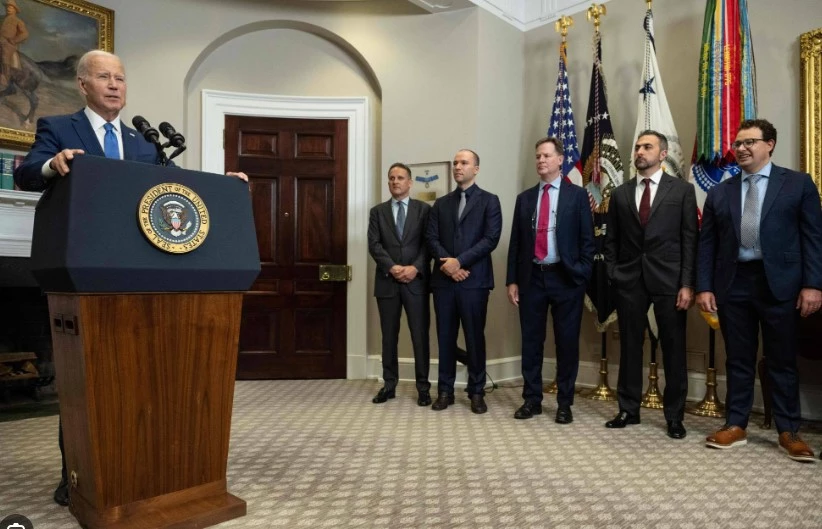 Biden secures tech safety pledges over 'enormous' AI risks
