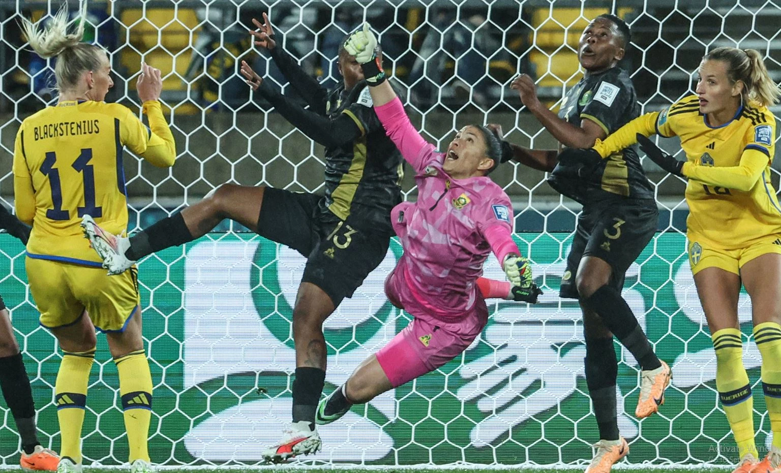 'Nervous' Sweden survive South Africa scare at World Cup