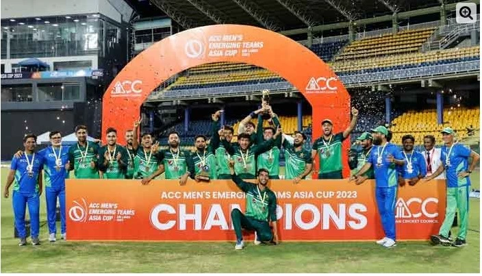 Emerging Asia Cup 2023: Pak crush India by 128 runs