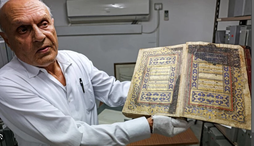Library restores Palestinian history one manuscript at a time