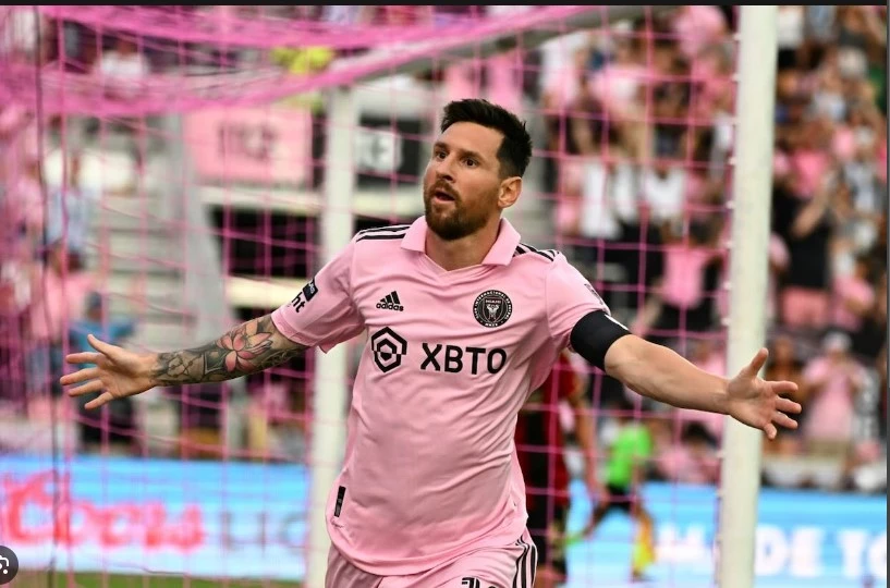 Messi scores twice as Miami crush Atlanta