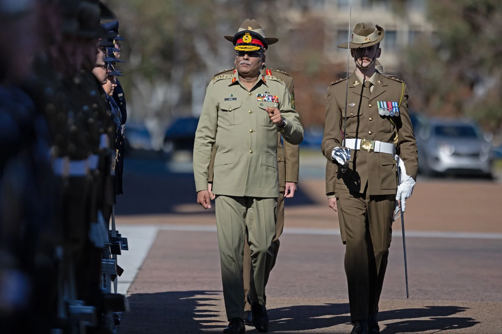 CJCSC General Sahir meets high ranking civilian & military leadership during Australia visit