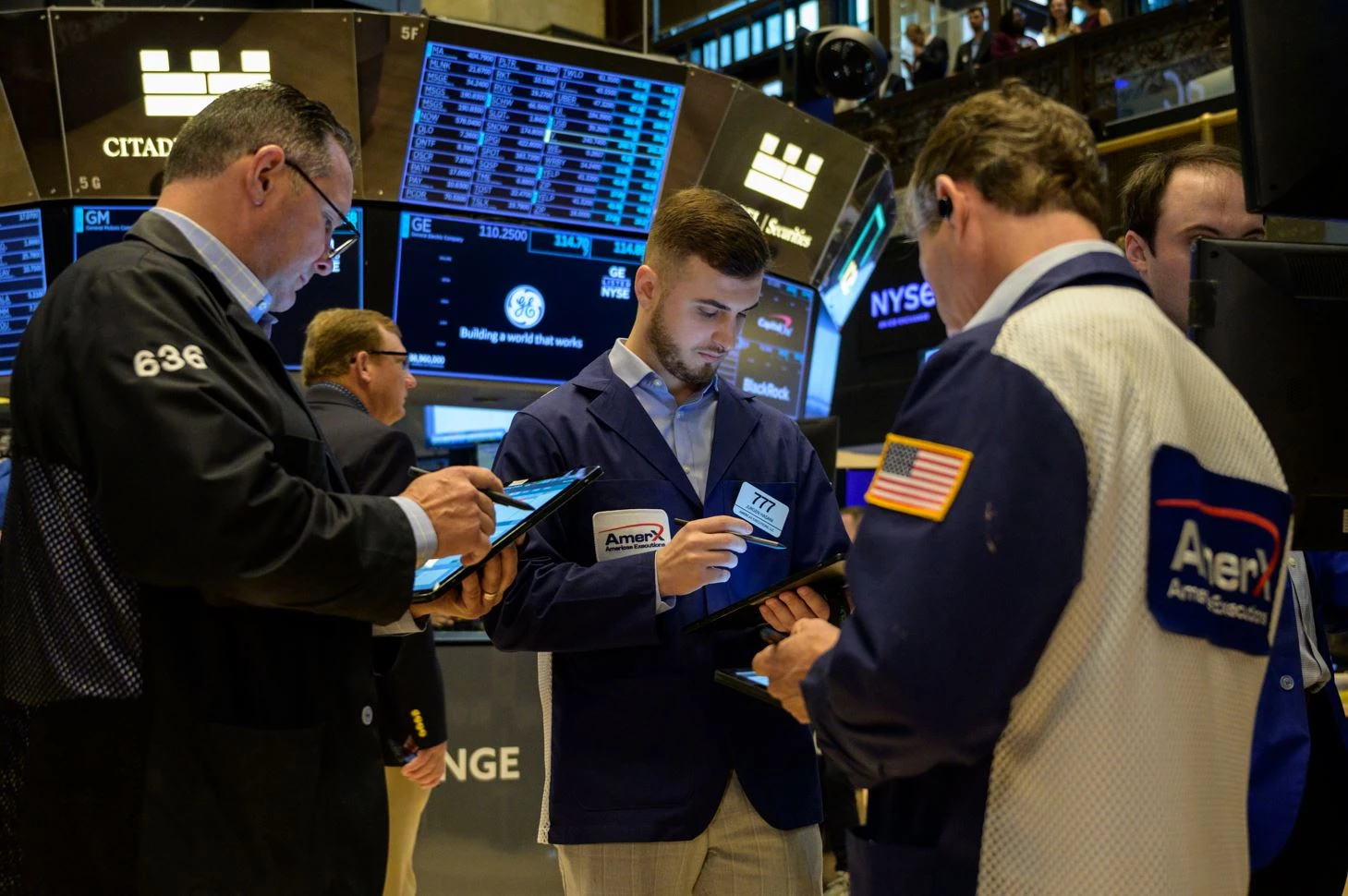 US, European stocks push higher as inflation eases
