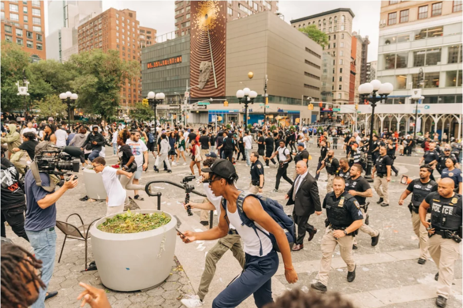YouTuber faces riot charges as chaos erupts during his giveaway in NYC