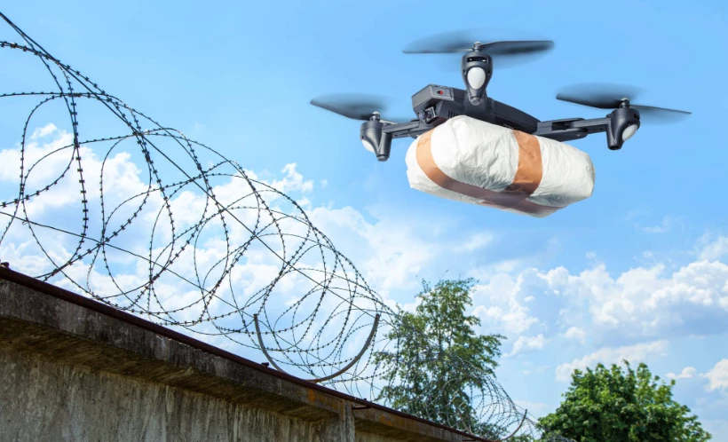 Cops booked for running drone drugs network