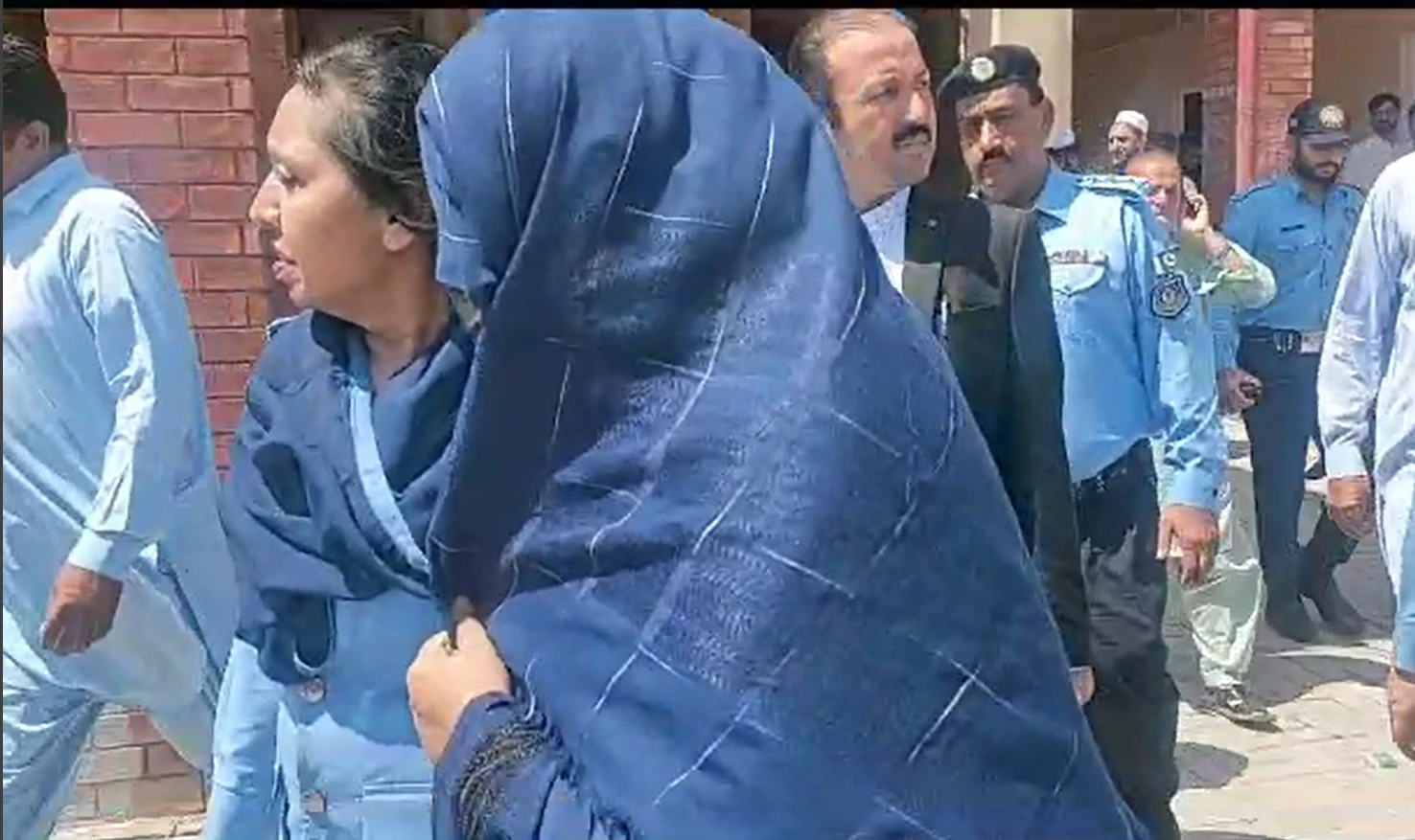 Court sends judge’s wife to jail on judicial remand in maid torture case