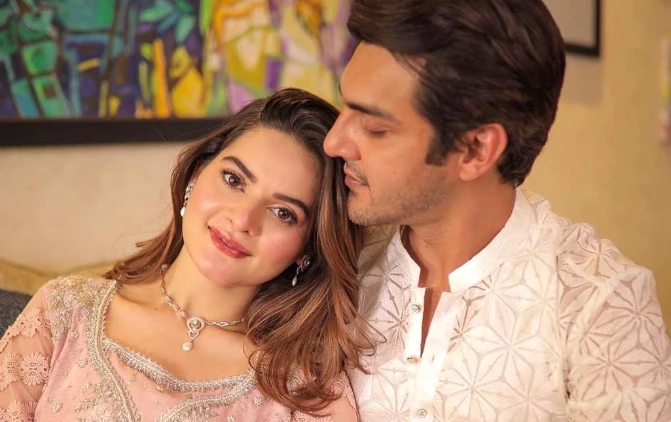 Minal Khan and Ahsan Mohsin Ikram becoming parents