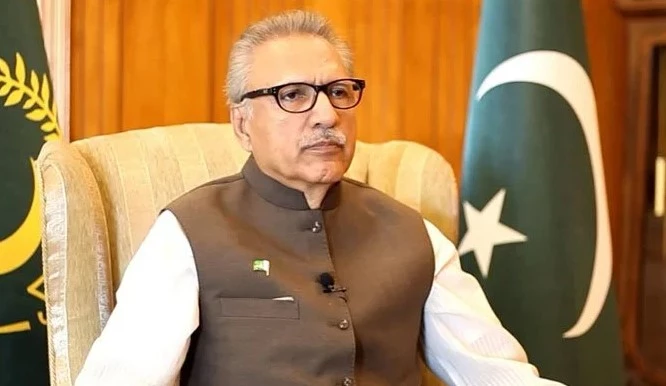 President Alvi sits on Army Act (Amendment) Bill 2023