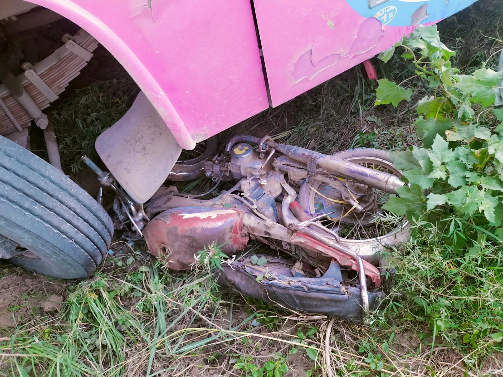 Overspeed bus crushes four members of family to death in Sargodha