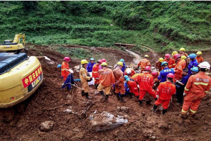 North China landslide death toll rises to four