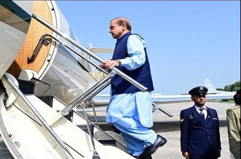 Shehbaz Sharif leaves PM House
