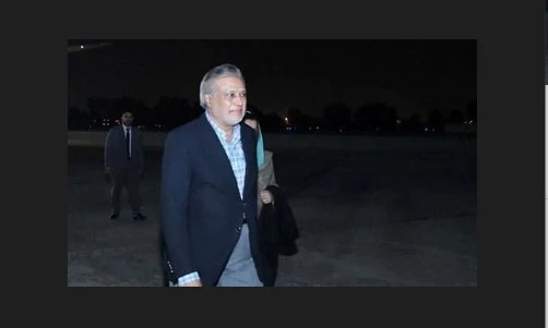 Ishaq Dar shifts his belongings from PM House