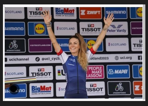 Kopecky wins women's world road race title