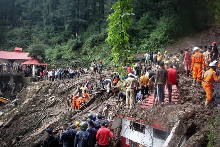 Death toll from heavy rain in north India rises sharply to almost 60