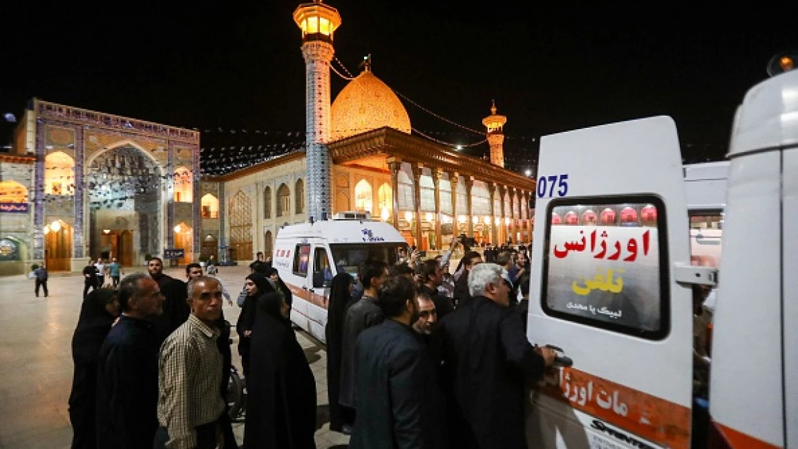 Iran arrests 8 'foreigners' after deadly shooting at Shiite shrine