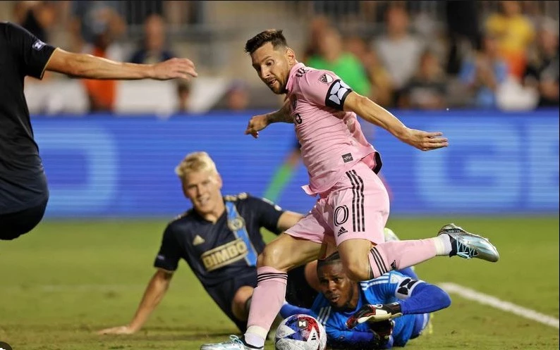 Messi on target as Miami rout Union to reach Leagues Cup final