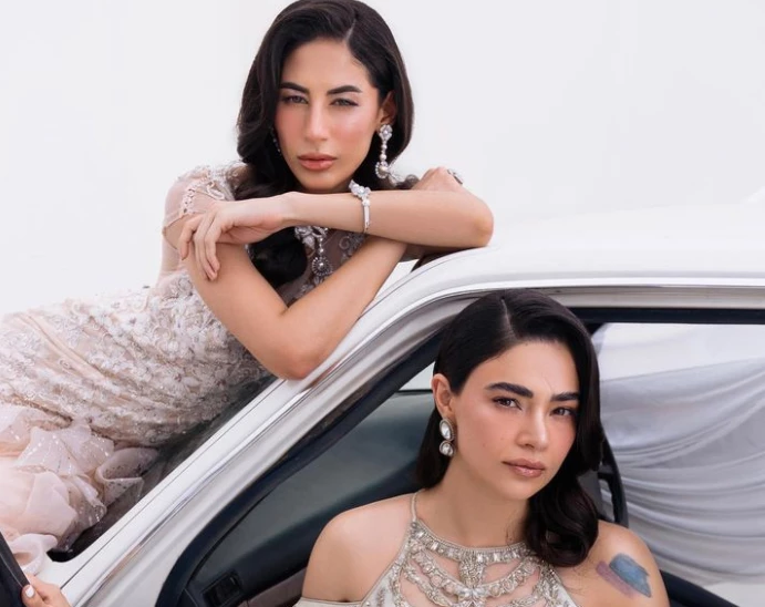 Saheefa Jabbar and Fatima Hassan flaunting bewitching fashion-choices in latest festive campaign