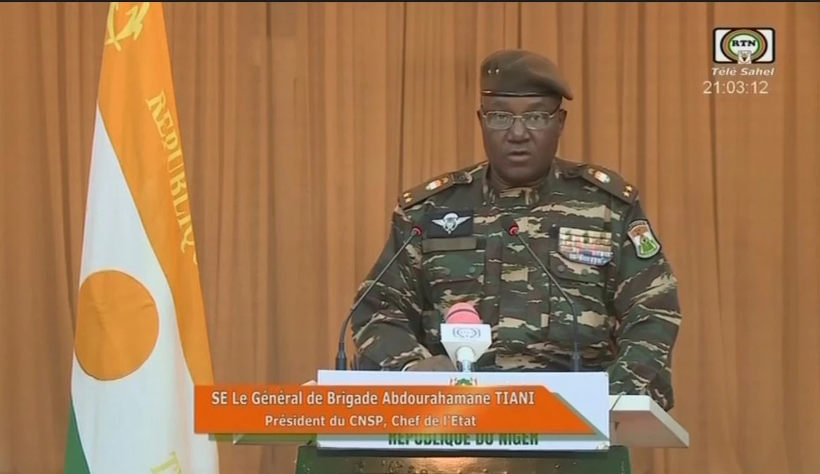Niger military ruler warns against any attack