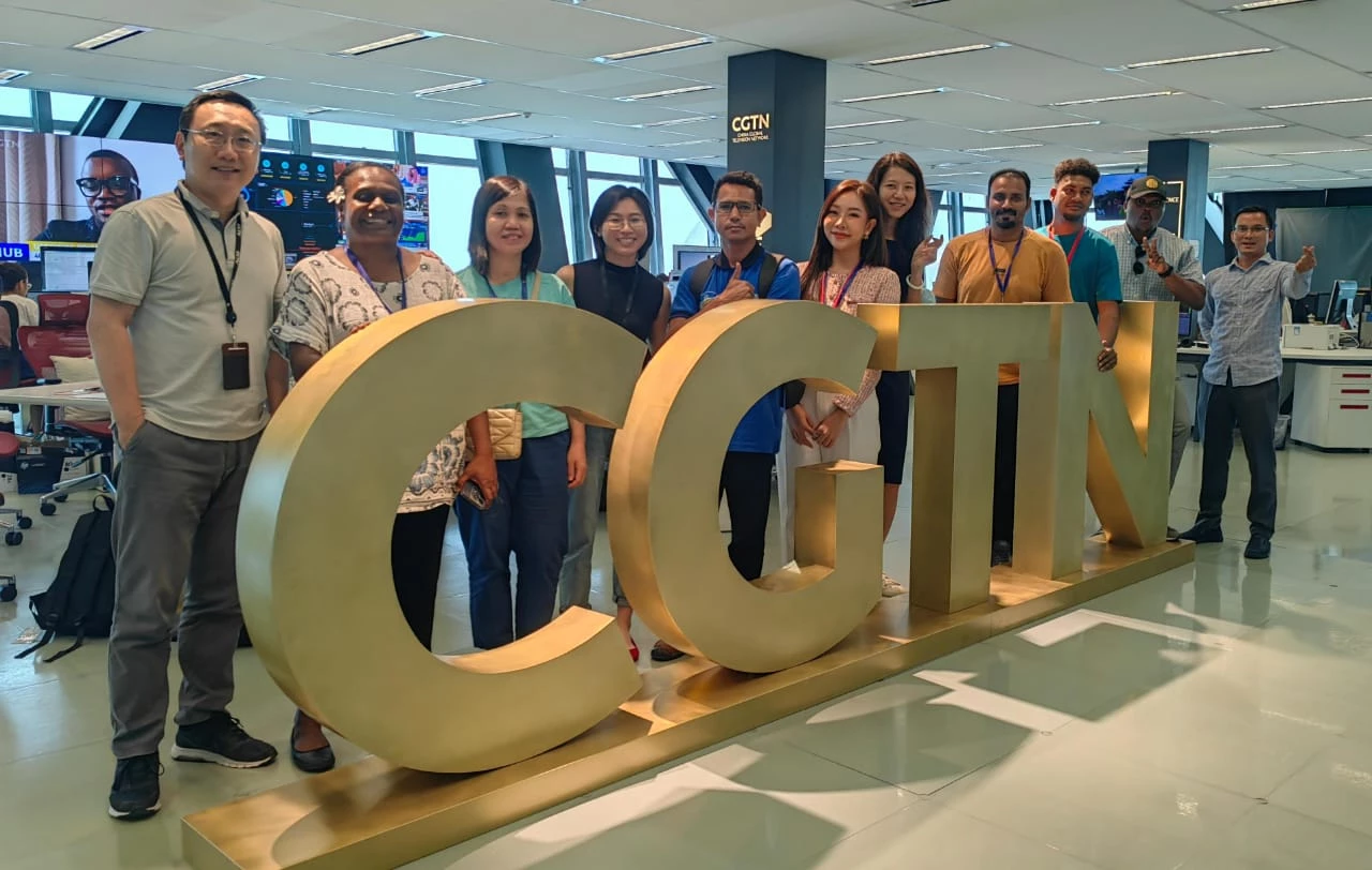 A Journey through the Heart of Media: Exploring China's CGTN News Center