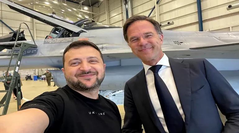 Zelensky hails 'historic' decision to hand F-16 fighter jets to Ukraine
