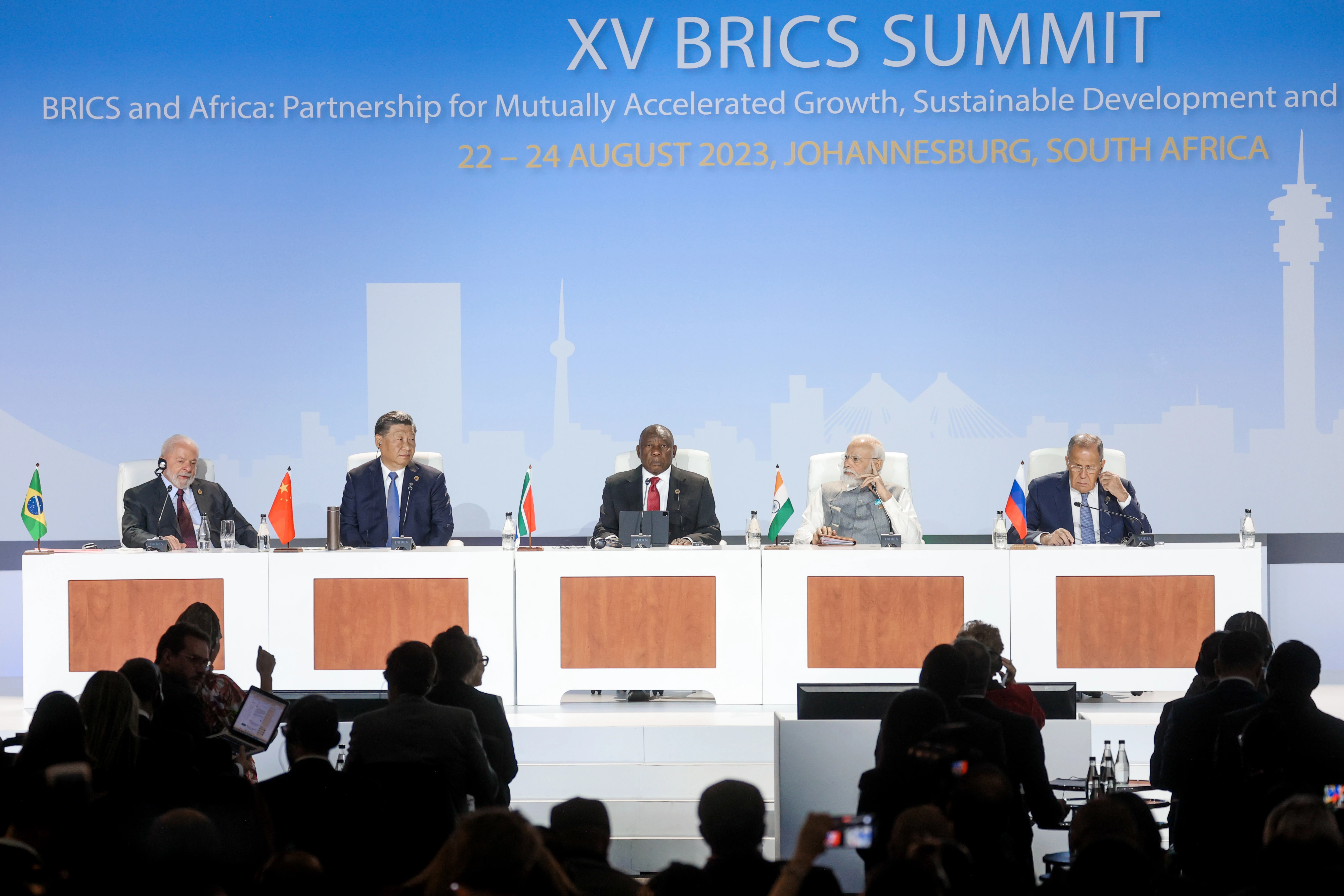 BRICS announces 'historic' admission of six new members