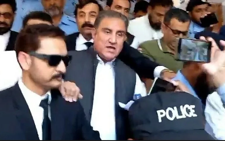 Qureshi handed over to FIA on three-day physical remand in cipher case