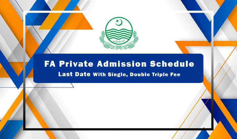 Schedule for inter part-I registration issued