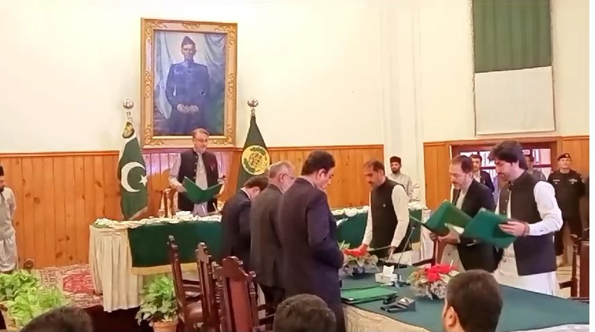 Six more members of Balochistan interim cabinet take oath