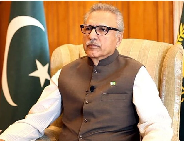 President Arif Alvi’s constitutional term ends today