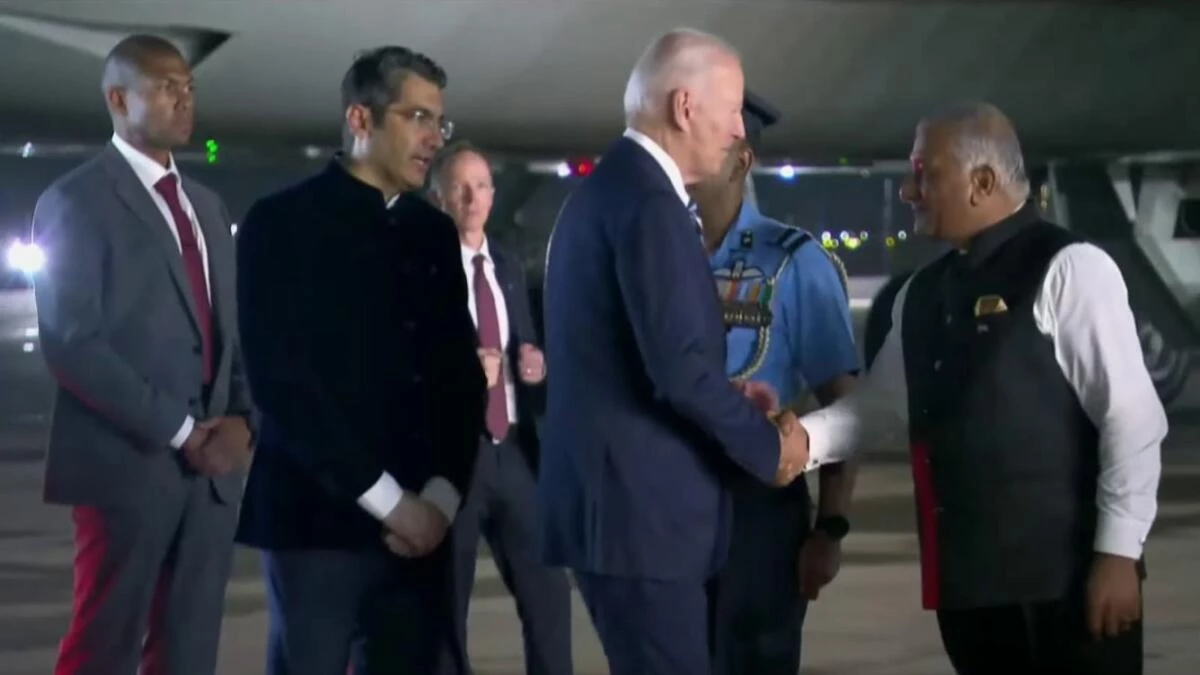 US President Biden, Britain PM Sunak arrive in Delhi for G20 summit