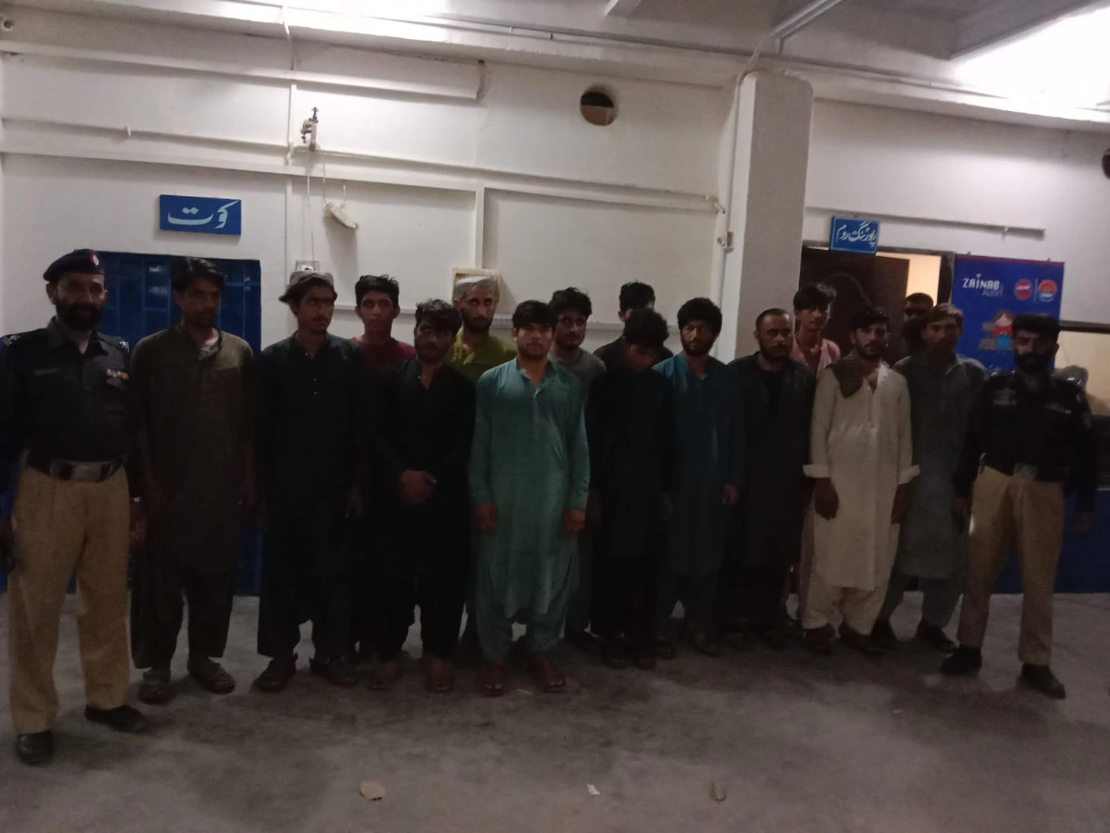 Karachi police arrest 14 Afghans for illegal stay
