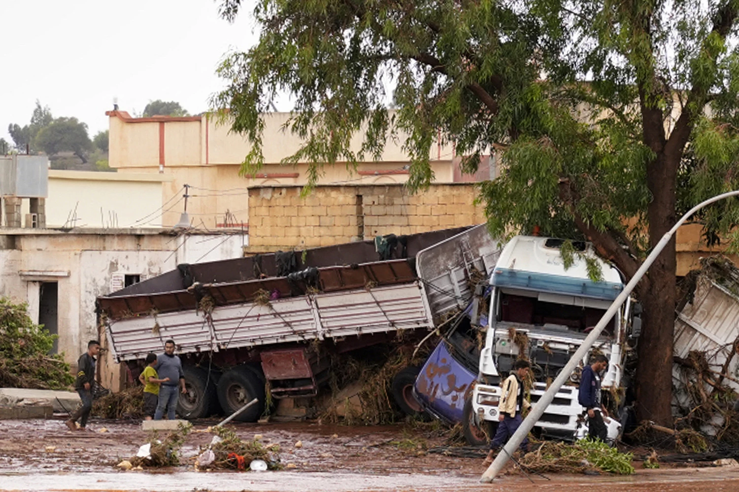 150 killed in Libya floods