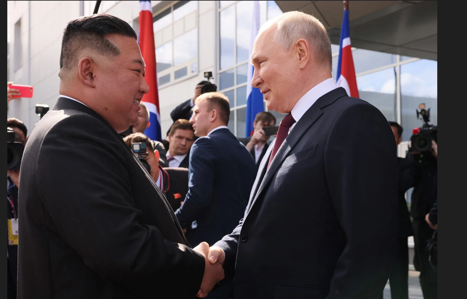 Putin, Kim hold summit at Russian space centre