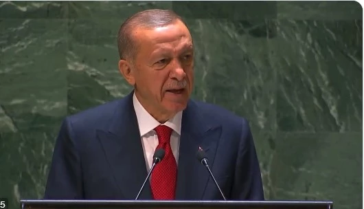 At UN, Erdogan calls for Kashmir resolution through dialogue