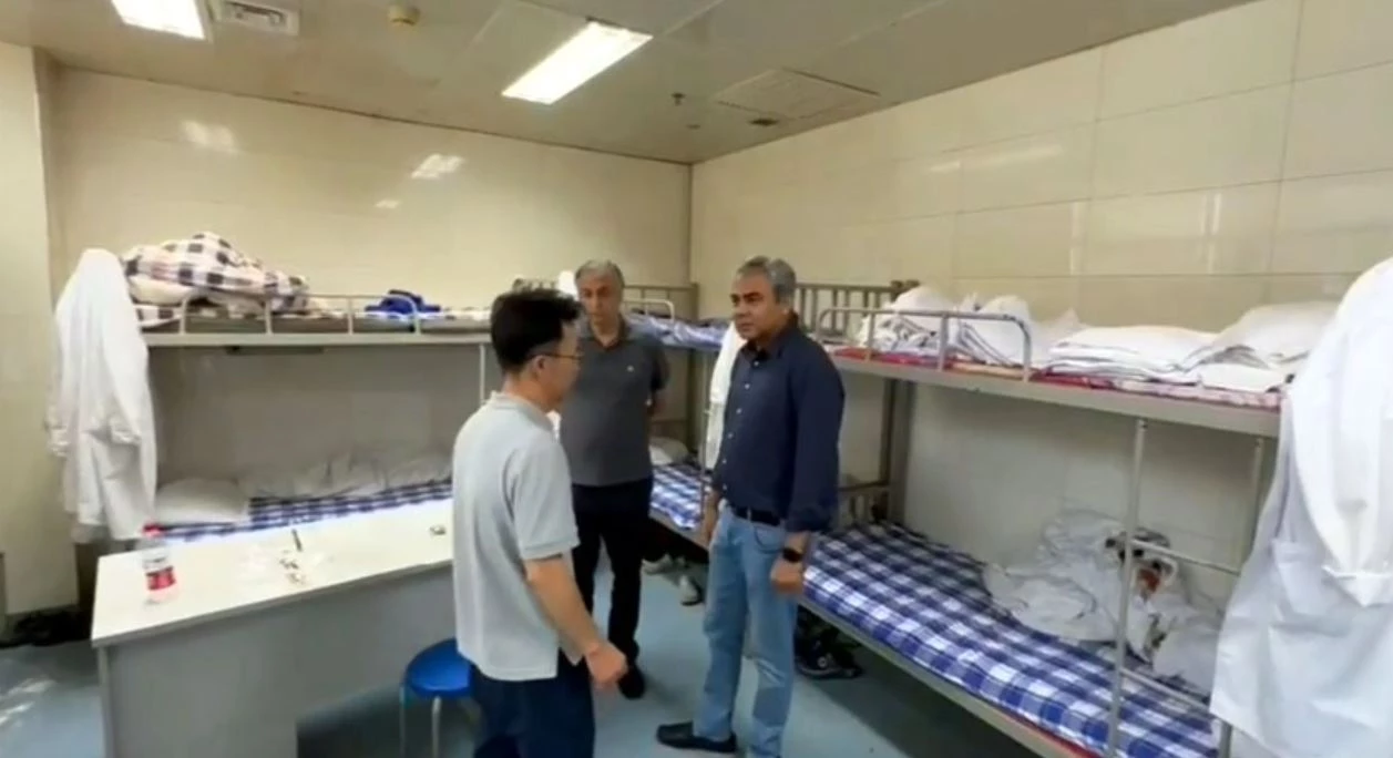 Mohsin Naqvi visits Ningxia General Hospital