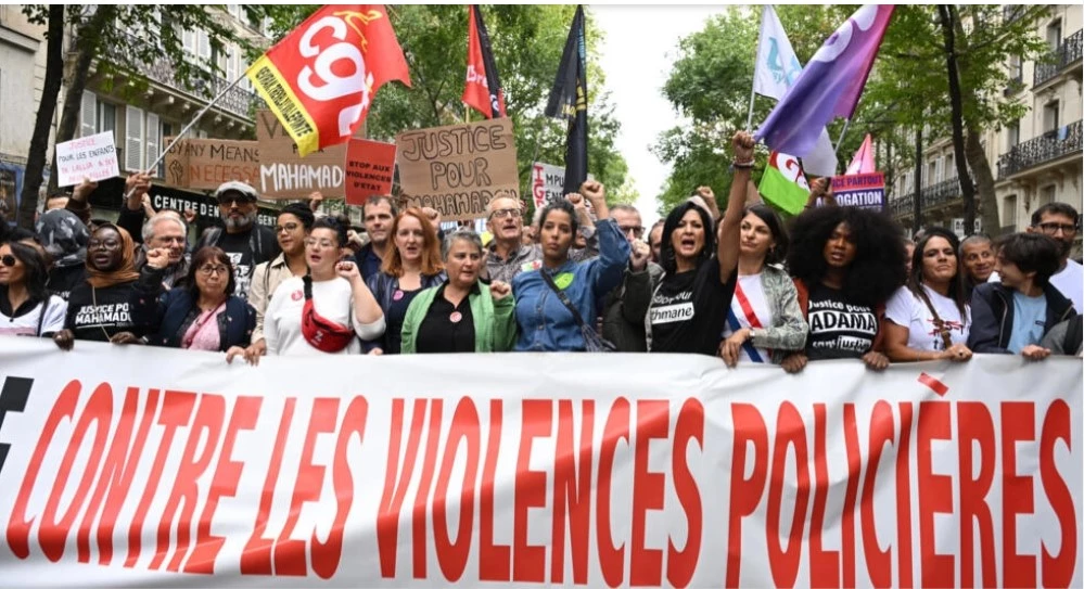 Thousands march against police violence in France