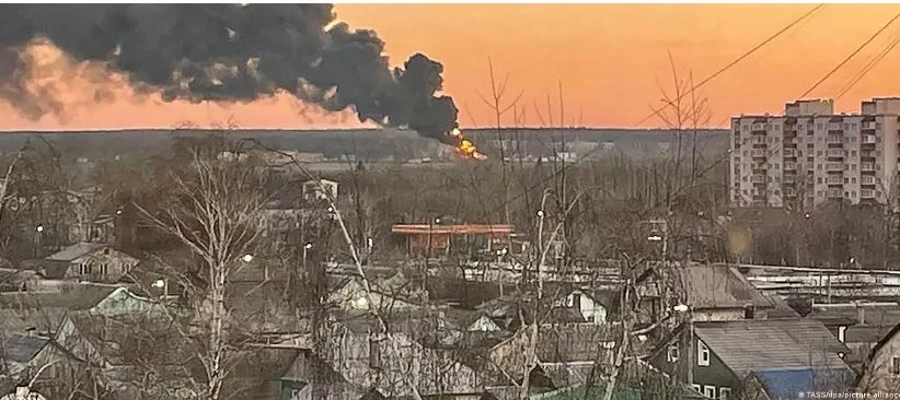 Ukrainian drone strikes Russia's Kursk: official