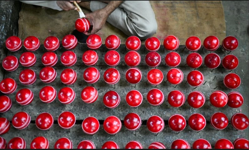 Sacred cow: Ball makers break taboos for India's favourite sport