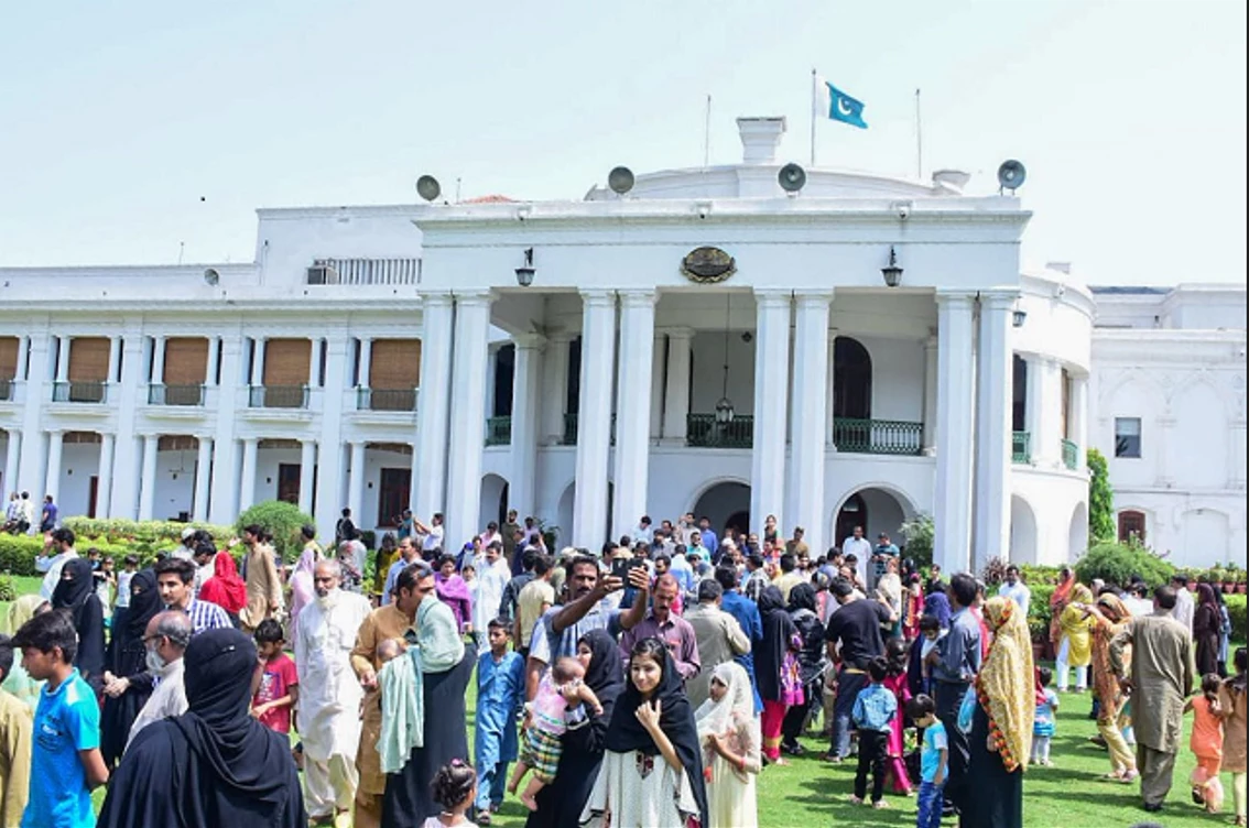 Governor House opens for public in Lahore