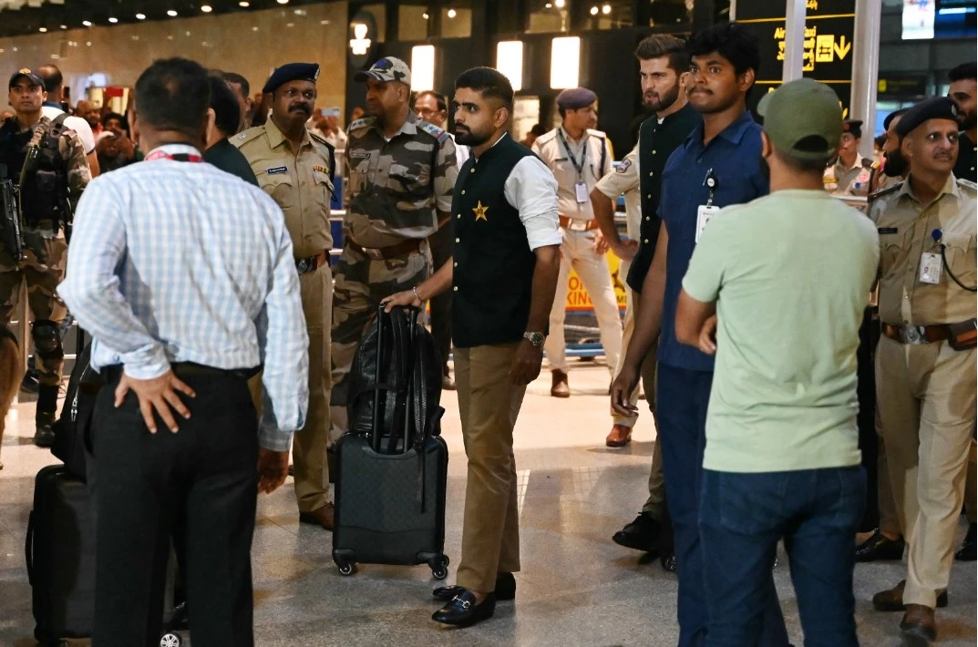 Tight security as Pakistan arrive in India for Cricket World
